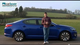 Kia Optima saloon review  CarBuyer [upl. by Lahey344]