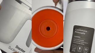 How does NEVER SPILL OVER COFFEE MUG works  work desk essential  Arti Art doctor suction mug [upl. by Iem]