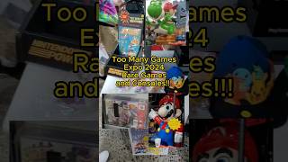 Too Many Games Expo 2024 Rare Games and Consoles toomanygames raregames nintendogames [upl. by Enedan812]