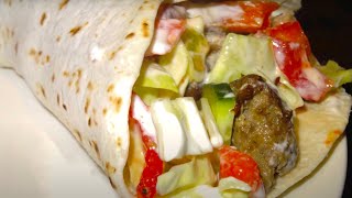 Homemade Kebab Durum Style  Recipe  35 [upl. by Laynad]