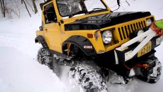 4x4car SnowAttack in Tokushima 20140112 （2014 Second Attack [upl. by Christina693]