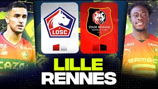 🔴 LILLE  RENNES  Enorme Affiche pour le Podium   losc vs srfc   LIGUE 1  LIVEDIRECT [upl. by Tedman26]