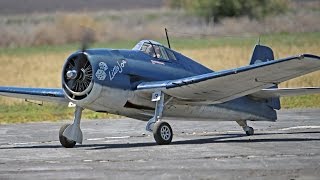 RC Grumman F6F Hellcat Competition Scale Ziroli Flight at Gilman Springs USSM Qualifier RC Airshow [upl. by Fawn]