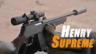 New Henry Supreme  300blk  556mm LeverAction Rifle [upl. by Jutta803]