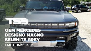 OEM MERCEDES DESIGNO MAGNO SELENITE GREY  DIPYOURCAR  GMC HUMMER EV [upl. by Nilyarg]