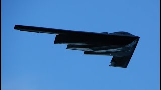 2024 B2 Stealth Bomber Rose Parade Flyover Pasadena California [upl. by Feliks794]