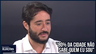 Gabriel Azevedo quot80 da cidade não sabe quem eu souquot  BAND ELEIÇÕES 2024  19082024 [upl. by Yelssew196]