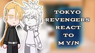 Tokyo Revengers React To M Yn •Gacha Club• [upl. by Loftis]