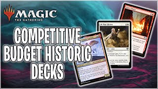 BEST BUDGET MTG HISTORIC META DECKS  MTG ARENA  COMPETITIVE WITH FEWER RARES [upl. by Resor687]