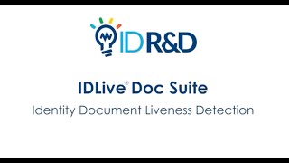 IDLive® Doc Suite Identity Document Liveness Detection [upl. by Sessler360]