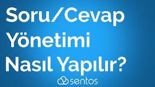 Pazaryeri Mağazalarından Gelen Sorular Nasıl Cevaplanır  SENTOS YAZILIM [upl. by Zane]