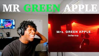 Mrs GREEN APPLE  インフェルノ（Inferno REACTION [upl. by Kinsley]