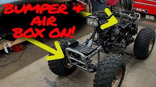 We Finish Up the Chassis on the Moto 4 ATV Restoration Part 4 [upl. by Teerprah]