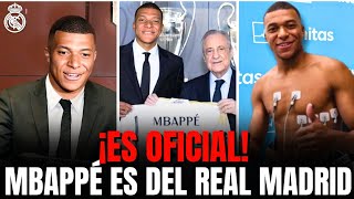 💣💥BOMBAZO MUNDIAL OFICIAL MBAPPÉ CERRA ACUERDO CON EL REAL MADRID NOTICIAS DEL REAL MADRID [upl. by Ecadnarb96]