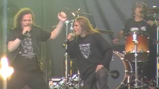 VOIVOD FEAT ERIC FORREST  TRIBAL CONVICTIONS LIVE AT HELLFEST 19609 [upl. by Montfort]