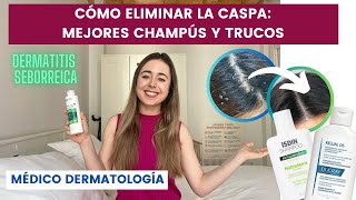 MÉDICO EXPLICA CÓMO ELIMINAR LA CASPA  MEJORES CHAMPÚS 2023  DERMATITIS SEBORREICA MUJER Y HOMBRE [upl. by Aihsyt]