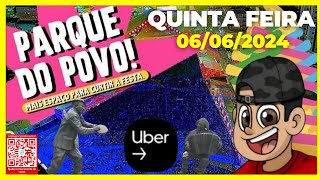 uber ao vivo nas ruas de Campina Grande PB quintafeira 06062024 [upl. by Haleak]