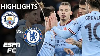 Manchester City vs Chelsea  Carabao Cup Highlights  ESPN FC [upl. by Wolfie]