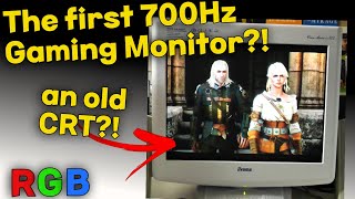 Can we Reach 700Hz by Overclocking this Old CRT Monitor [upl. by Anatsirhc]