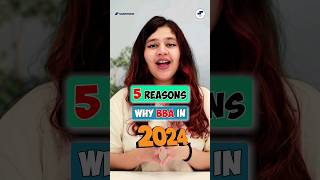 💥5 Reasons You Should Do BBA in 2024 BBA Course Benefits💥Shorts BBA BBACourse BBAAdmissions [upl. by Pierette]