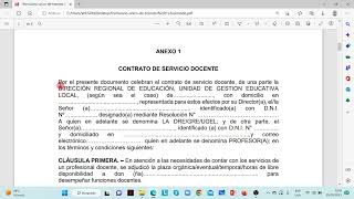 Como llenar los anexos para contrato docente 2023 [upl. by Kaiulani217]