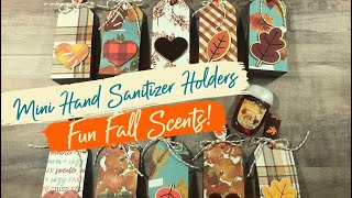 Craft Fair Idea 4 Mini Fall Sanitizer Holders 🍁🍃 Craft Fair Series 2020 [upl. by Dorin]