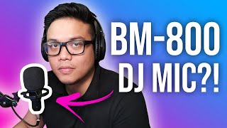 Best Settings for BM800 Sound like a DJ for FREE with NO phantom power NO audio interface in OBS [upl. by Apps]