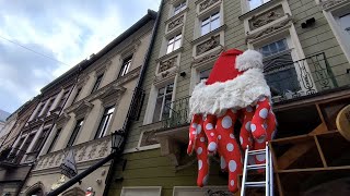 Львів 2023 як Львів прикрасили до Різдва і Нового року 2024 Christmas Lviv [upl. by Luas]