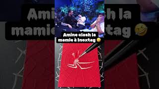 Amine est fou 😂😂😂 aminematue inoxtag clips [upl. by Aneeuqahs]