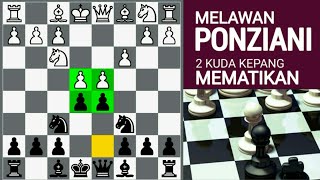 Jebakan catur hitam terbaik Melawan pembukaan Ponziani  Counter Gambit [upl. by Jamieson]