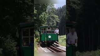 Achensee Railway on the ride  Steam Train goes uphill shorts [upl. by Thatch]