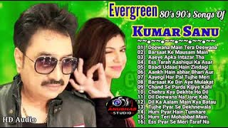 Evergreen 80s 90s Songs Of Kumar Sanu Best HitGolden Song 90s hitBollywood Songs Jukebox [upl. by Anairo]