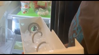 Frigidaire ice maker making ice slowly or not making ice at all  easy fix [upl. by Hebert]