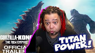 Godzilla X Kong The New Empire Trailer 2 Reaction BIG TITANS GO [upl. by Supmart508]