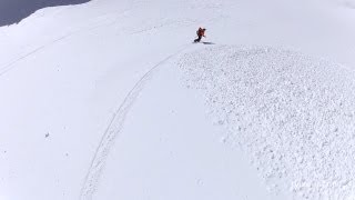 Col du Chardonnet Glacier dArgentière Chamonix MontBlanc ski de randonnée montagne [upl. by Williams901]