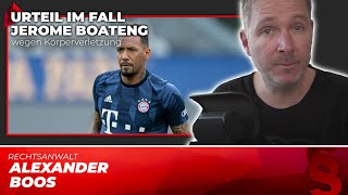 Neues Urteil im Fall Jerome Boateng wegen Körperverletzung vom LG München ist da [upl. by Hebner]