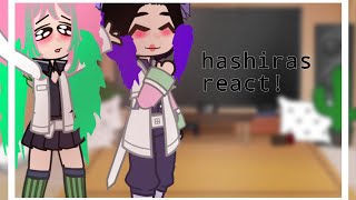 hashiras react to wholewheatpete [upl. by Alleiram]