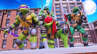 Fortnite Roleplay TEENAGE MUTANT NINJA TURTLES A Fortnite Short Film [upl. by Maghutte869]