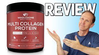 Wholesome Wellness Multi Collagen Review [upl. by Sitelc]