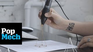 The 3Doodler Pen Might Be the Future of 3D Printing  PopMech [upl. by Rausch]