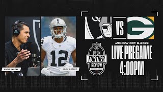 Upon Further Review Pregame Live  Week 5 vs Packers  Raiders  NFL [upl. by Brag166]