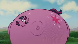 Twilight Sparkle Inflation Spell Animation Watch Carefully At The Description [upl. by Icart7]