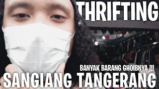 THRIFTING BAJU BEKAS DI SANGIANG TANGERANG  BEANIE HAT HARGA 5000  OMG [upl. by Akirrehs]