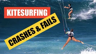 Kitesurfing Crashes amp Fails Compilation  Part 1 😜 [upl. by Nawoj]