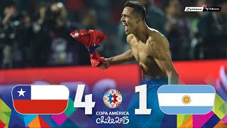 Chile 0 4 x 1 0 Argentina ● 2015 Copa América Final Extended Goals amp Highlights  Penalties HD [upl. by Asenev]