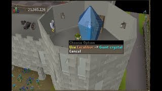 OSRS Merlins crystal on a Level 3 [upl. by Yebba479]