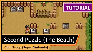 Goof Troop SNES Second Puzzle Tutorial  Spoonerville Island Secrets [upl. by Aryahay]