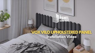 How to Install Vilo Upholstered Panels  The Panel Company [upl. by Adnirim235]