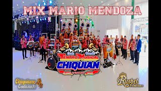 Mix Mario Mendoza  Gran banda Centro Musical Chiquián  Huancayo 2024 [upl. by Sancha124]