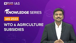 WTO and Agriculture Subsidies Explained  Agreement on Agriculture  UPSC Prelims amp Mains 202223 [upl. by Acila]